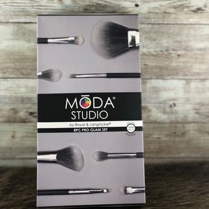 Moda Studio 8 pc pro glam brush set